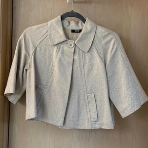 Ana gold sparkle dress coat